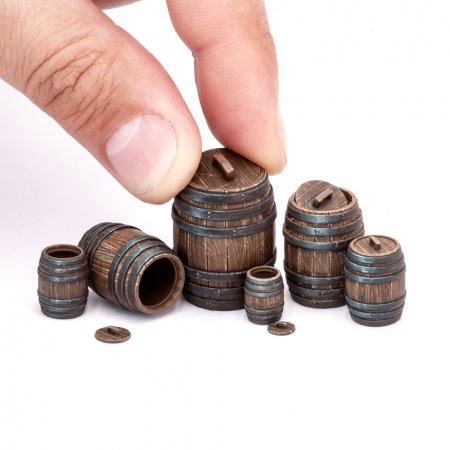 S235MWP Бочки открытые с крышками