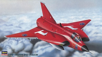 51461 Cамолет J-35F Draken «Red Dragon»