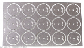 4924J Диск для ревитера d 15 мм, шаг 0,8 мм, 15 шт. 4924J Диск для ревитера d 15 мм, шаг 0,8 мм, 15 шт.