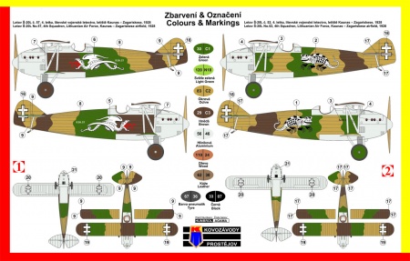 KPM0017 Letov S-20L Litva KP Models