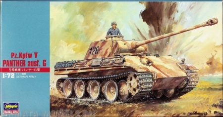 31109 Танк Pz.Kpfw V PANTHER ausf.G Hasegawa