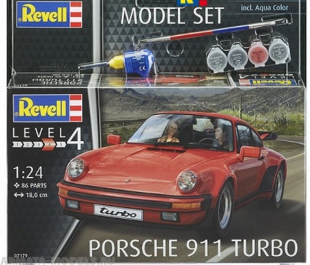 67179 Набор Porsche 911 Turbo Revell