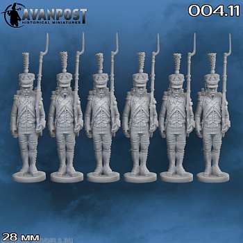 004.11АП Французская линейная пехота: вольтижерская рота
