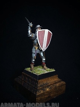 206ТБ ВИМ, пеший генуэзец с мечом, 54 мм 206ТБ ВИМ, пеший генуэзец с мечом, 54 мм