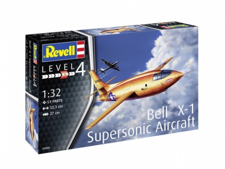 03888RE Экспериментальный самолёт Bell X-1 (1-ый сверхзвуковой самолёт) Revell