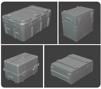 HE-72156 Миниатюра ящики