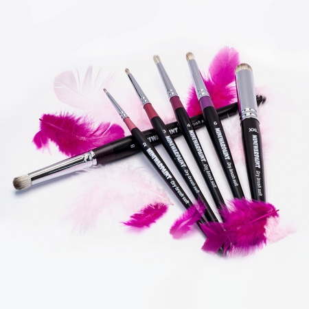 T-124 Кисть MiniWarPaint серии Drybrush Soft XXL