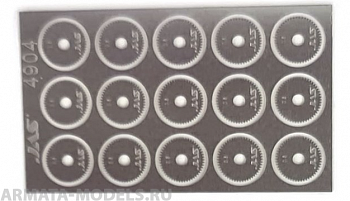 4904J Диск для ревитера  d 8,5 мм, шаг 0,5 мм, 15 шт. 4904J Диск для ревитера  d 8,5 мм, шаг 0,5 мм, 15 шт.