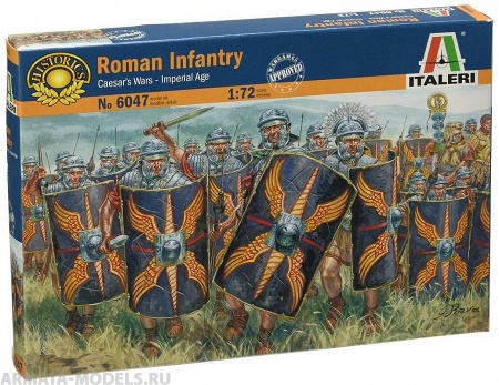 6047ИТ Солдатики Roman Infantry (Cesar`s Wars) Italeri