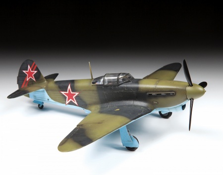 4817 Советский истребитель Як-1Б (Soviet fighter Yak-1b) Звезда