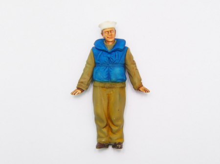 00408P Figures-WW2 USN LCM crew Trumpeter