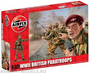 A02701V Набор фигур  WWII British Paratroops