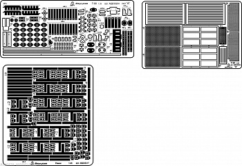035204 Набор фототравления для танка Т-90 035204 Набор фототравления для танка Т-90