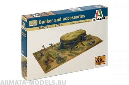Набор фигурок 6070ИТ Аксессуары Bunker and accessories Italeri