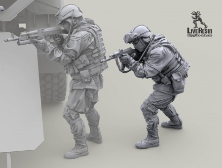 LRM35083 Современный солдат Российской Армии - стрелок - 28 Live Resin