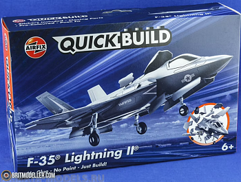 J6040 Сборная модель-конструктор  QUICKBUILD F-35B Lightning II