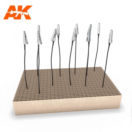 AK9100  BASE FOR METAL PAINTING CLIPS
