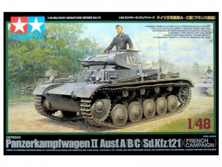 32570T Немецкий легкий танк Panzer II A/B/C Tamiya
