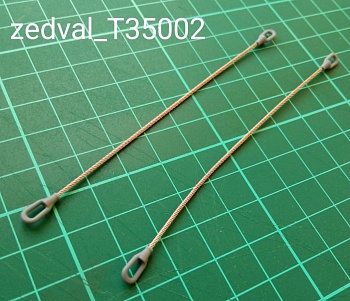 T35002 Трос с коушами вариант 2