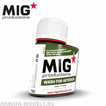 MIGP282 Смывка Wash for interior 75ml
