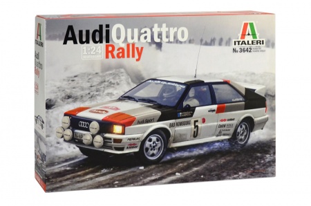 3642ИТ Автомобиль AUDI QUATTRO Ралли Italeri