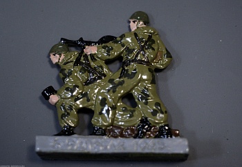 25-010 окрашеная фигура Штурмовая группа