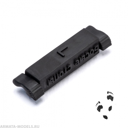 T-054 Штамп Босые Стопы, размер L