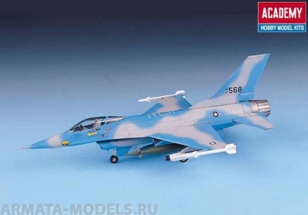 12444  Игрушка  авиация  USAF F-16A  Academy