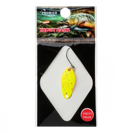 Микро приманка Beetle S 2гр цв. 213 Желтый PREMIER( цена указана за упаковку, в количестве 5шт.)