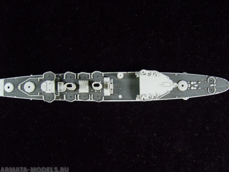 AW20070A Деревянная палуба для U.S.S Astoria CA-34