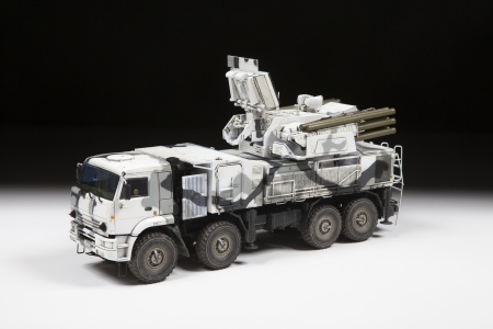 3698 Российский самоходный зенитный ракетно-пушечный комплекс Панцирь-С1 Звезда