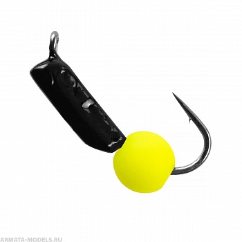 Мормышка вольф. Гвоздешарик 0,4г ядреный глаз d1.5 желтый неон (10шт/уп) Premier Fishing Мормышка вольф. Гвоздешарик 0,4г ядреный глаз d1.5 желтый неон (10шт/уп) Premier Fishing