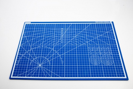 100106RK Коврик для резки стандарт синий А3, 3 слоя
