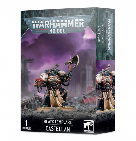 55-47GW Набор Черные Храмовники. Кастелян (Black Templars Castellan) 55-47GW Набор Черные Храмовники. Кастелян (Black Templars Castellan)