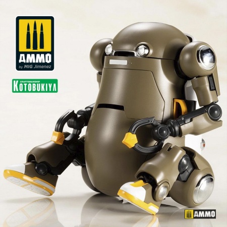 KTOFG074 Сборная модель Frame Arms Girl Plastic Model Kit Hand Scale Girl Gourai with MechatroWeGo Brown KOTOBUKIYA