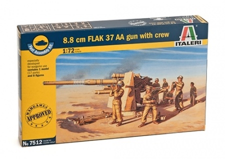 7512ИТ Пушка 8.8 CM FLAK 37АА Italeri