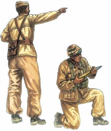 6490ИТ Пушка 47/32 Мод.39 с расчетом Italeri