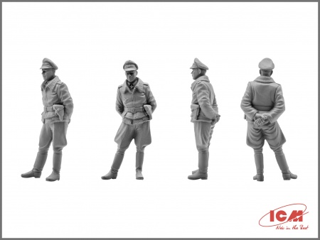 Набор фигурок 48082 Фигуры Пилоты и техники ВВС Германии (1939-1945) ICM Набор фигурок 48082 Фигуры Пилоты и техники ВВС Германии (1939-1945) ICM
