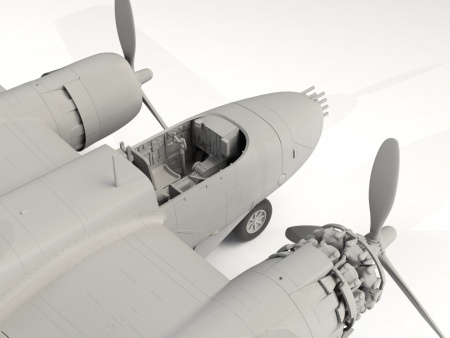 48281 B-26B-50 Инвейдер, Американский бомбардировщик ICM