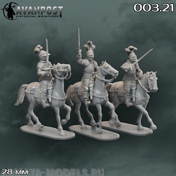 003.21 Кирасиры со шпагами, XVII в