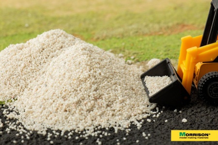 007KPK022 Присыпка для макетирования Серо-белый грунт