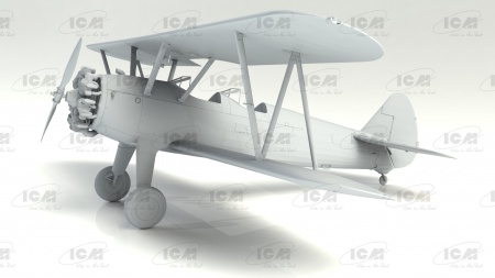 32052 Stearman PT-13/N2S-5 Kaydet, Американский учебный самолет ICM