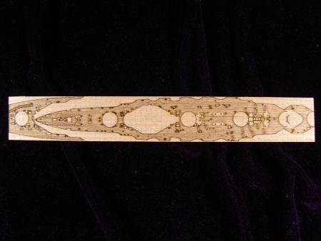 AW20081 Деревянная палуба для IJN Yamashiro 1941