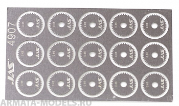 4907J Диск для ревитера  d 8.5 мм, шаг 0,65 мм, 15 шт. 4907J Диск для ревитера  d 8.5 мм, шаг 0,65 мм, 15 шт.