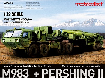 UA72360 Тягач USA M983 Hemtt c пусковой установкой Pershing II