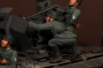 3557SOGA German antiaircraft gunner
