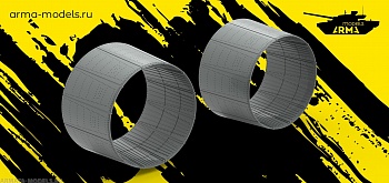 AM48151 Высокодетализированные сопла для модели самолета Lockheed SR-71 A Blackbird 