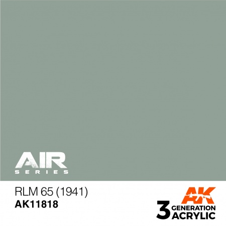 AK11818 Краска акриловая 3Gen RLM 65 (1941)