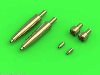 AM-72-118 Набор вооружения для поздних модификаций Spitfire Mk.IXe/XVIe, пушки Hispano 20мм и Browning 12,7мм