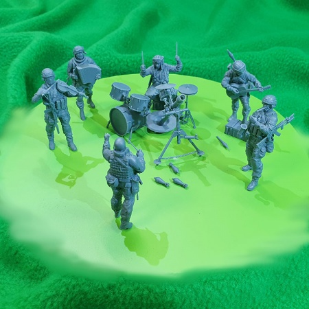 6014 набор фигурок Музыканты СВ Модель